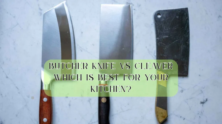 butcher knife vs cleaver